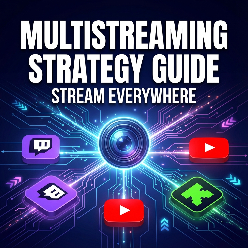 Multistreaming Strategy Guide: Twitch, YouTube + Kick