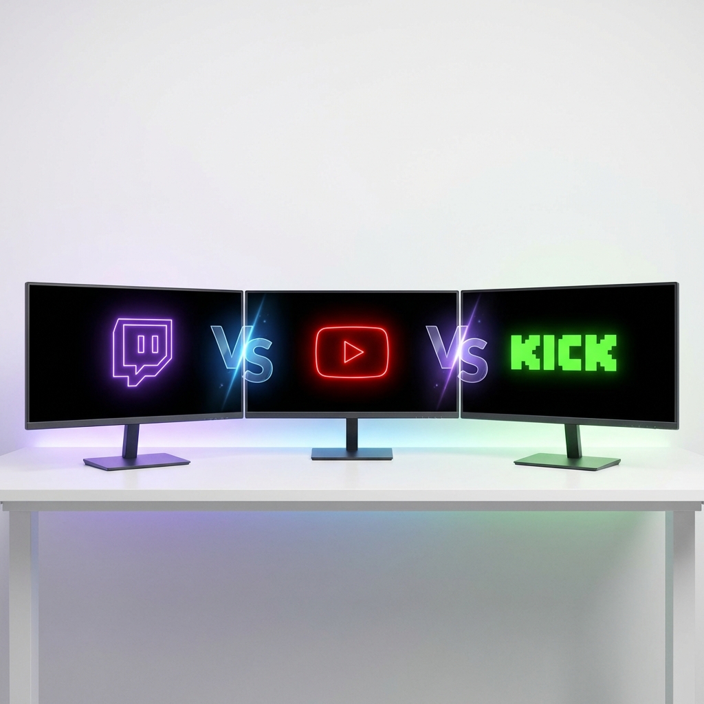 Twitch vs YouTube vs Kick: Which Platform is Best for Streamers in 2026