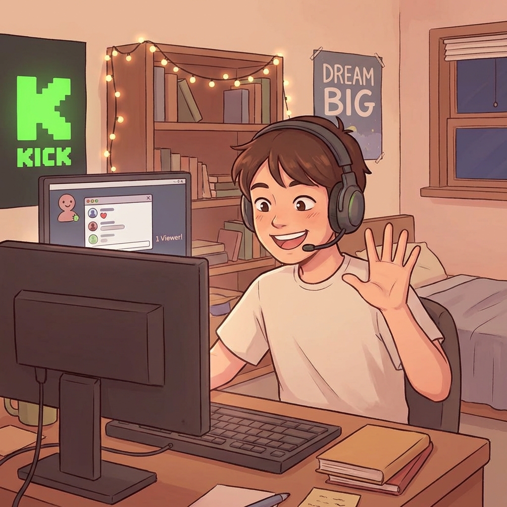 Kick Streaming for Beginners: Complete Guide to Starting From Zero in 2026