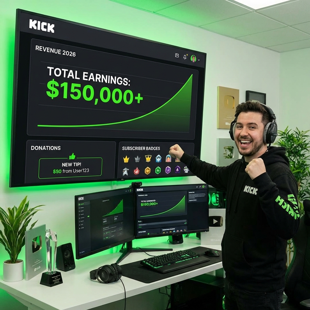 Kick Monetization Reality Check: What You Can Actually Earn in 2026