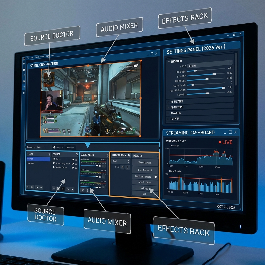 OBS Studio Complete Tutorial 2026: Setup Guide From Zero to Professional