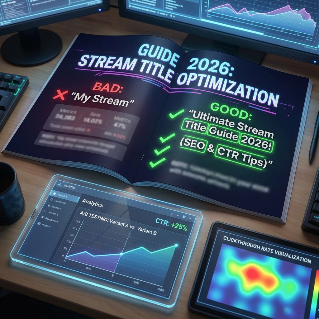 Stream Title Optimization 2026: How to Write Titles That Get Clicks