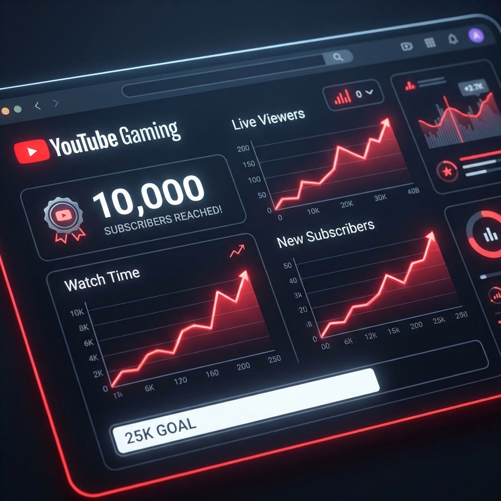 First 1000 Viewers on YouTube Gaming: A Beginner's Diary